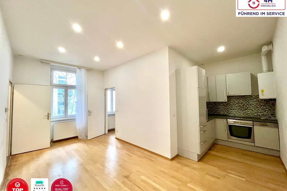 Neuer Preis!! Gut geschnittene 2-Zimmer Wohnung in absoluter Hofruhelage im ersten Stock, Wohnung-kauf, 199.000,€, 1160 Wien 16., Ottakring