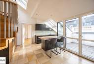 Wohnen in der Innenstadt: 3-Zimmer-Wohnung mit Terrasse und traumhaftem Ausblick // Albertina
