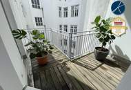 Nähe Stiftskirche (Mariahilfer Straße) U3 : Erstklassiges *Altbau-Juwel mit Balkon*