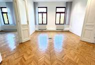 Klassisch-schönes ALTBAU- Büro mit BALKON zur Mariahilfer Straße in unmittelbarer U3-Nähe