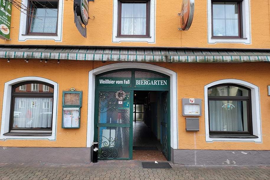 Gut eingeführter Gasthof im Zentrum von Uttendorf zu pachten, Gewerbeobjekt-legalform.pacht, 2.076,00,€, 5261 Braunau am Inn