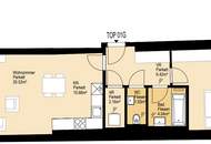 Erstbezug nach Sanierung: Schöne 2 Zimmer-Wohnung nahe Meidling Bahnhof