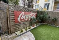 Ihr grünes Wohnzimmer: 2 Zimmer mit Terrasse und eigenem Garten! Teilsanierung notwendig!