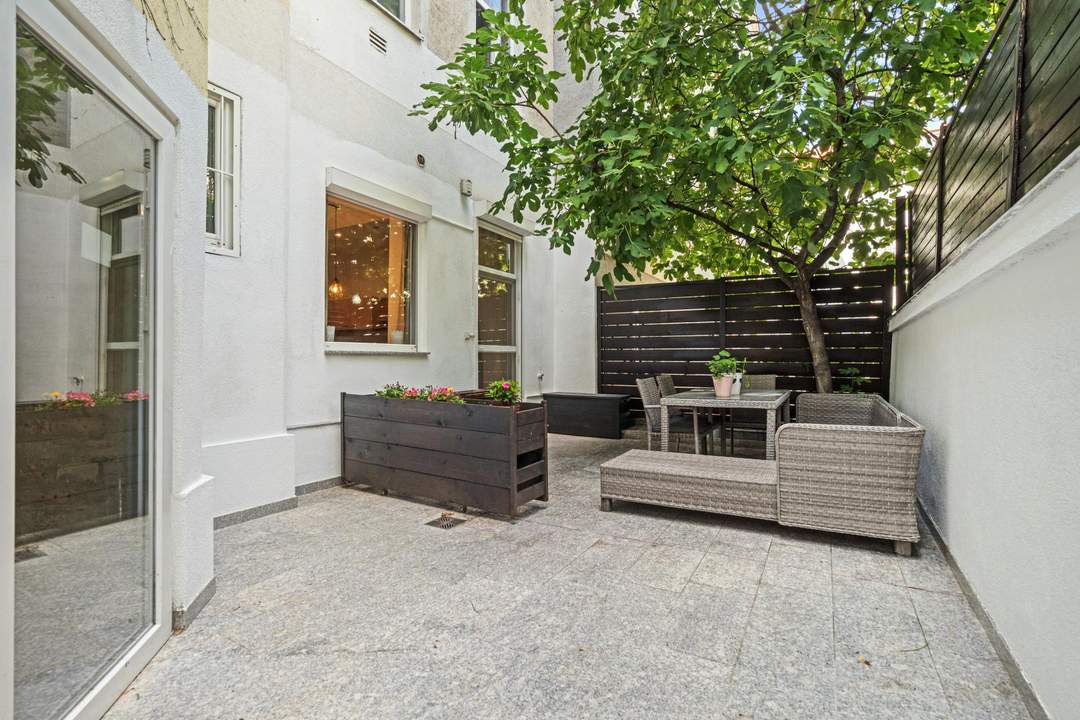 „Mein kleines Paradies inmitten der Stadt!“