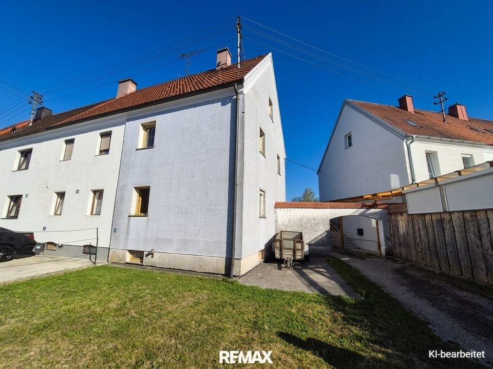 Eckreihenhaus mit schönem Garten in Braunau/Laab