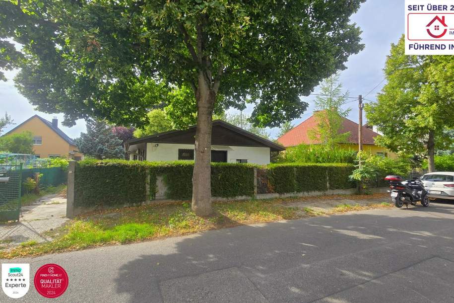 Einfamilienhaus auf 870 m² Grundstück – ideal für die Bebauung mit bis zu 3 Häusern und 700 m² Nutzfläche, Haus-kauf, 589.000,€, 1220 Wien 22., Donaustadt