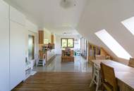 Dachgeschoßwohnung im Villenviertel Lawies – Zwei Terrassen, Doppelgarage und Wienerwald!