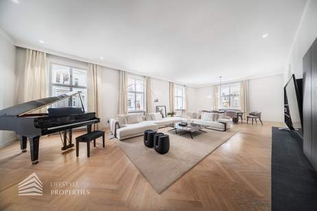 Repräsentative 4-Zimmer Designer Wohnung im Herzen Wiens!, Wohnung-miete, 10.900,00,€, 1010 Wien 1., Innere Stadt