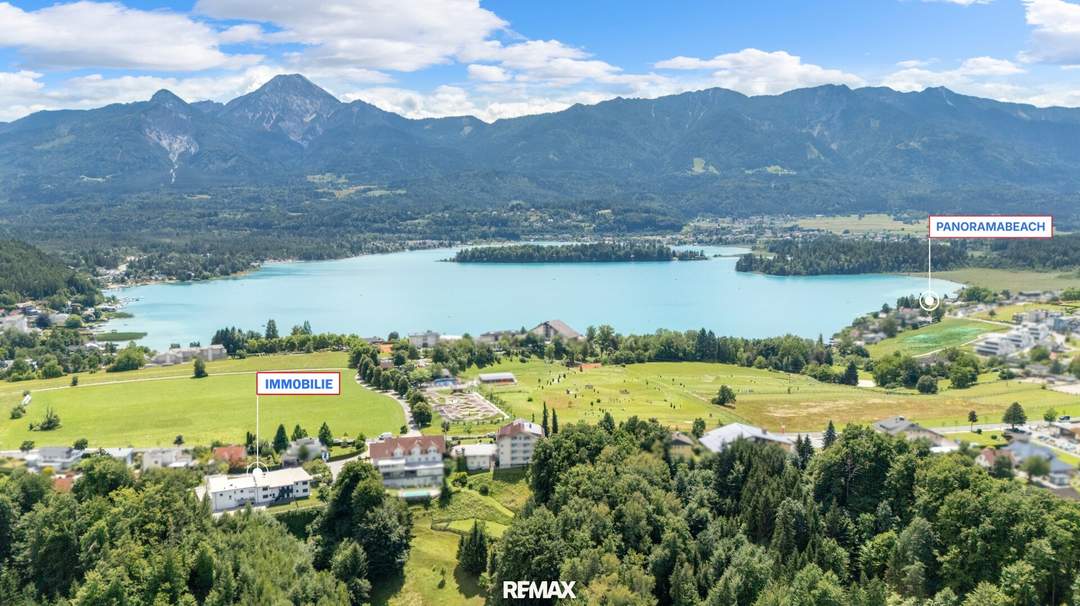Hochwertige, moderne Eigentumswohnung mit Terrasse und Gartenanteil in Drobollach am Faaker See