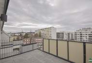 Moderne 2-Zimmer-DG Wohnung mit großer Terrasse nahe der U3 Kendlerstraße