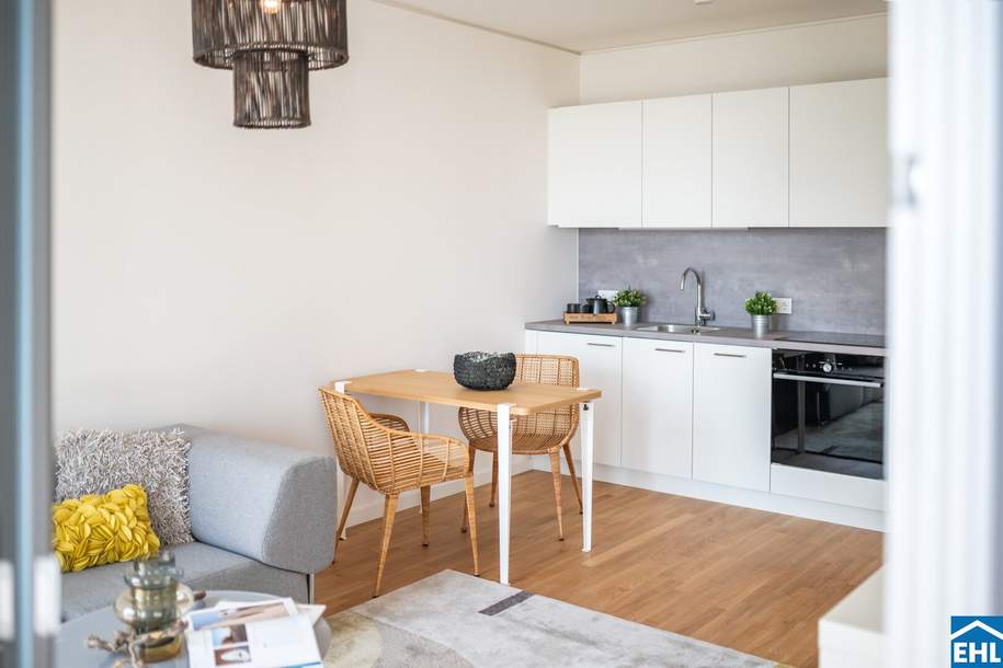 Erstbezug I TOWER HOMES bei der U1 *Rooftop-Pool inklusive*, Wohnung-miete, 899,00,€, 1220 Wien 22., Donaustadt