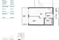 Moderne 2-Zimmer-Wohnung mit 44,5 m² &amp; Balkon in Thal bei Graz