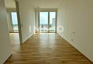 Danubeview! THE modern residential complex. 2 rooms, terrace at the 8th floor.