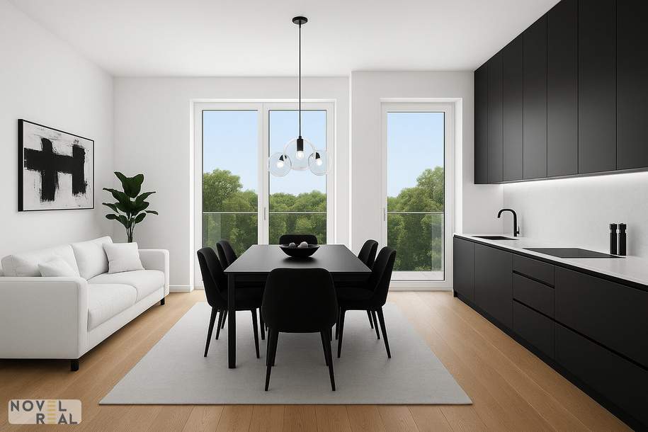 EXKLUSIVE TERRASSENWOHNUNG MIT PARKBLICK IN TOPLAGE, Wohnung-kauf, 649.000,€, 1210 Wien 21., Floridsdorf