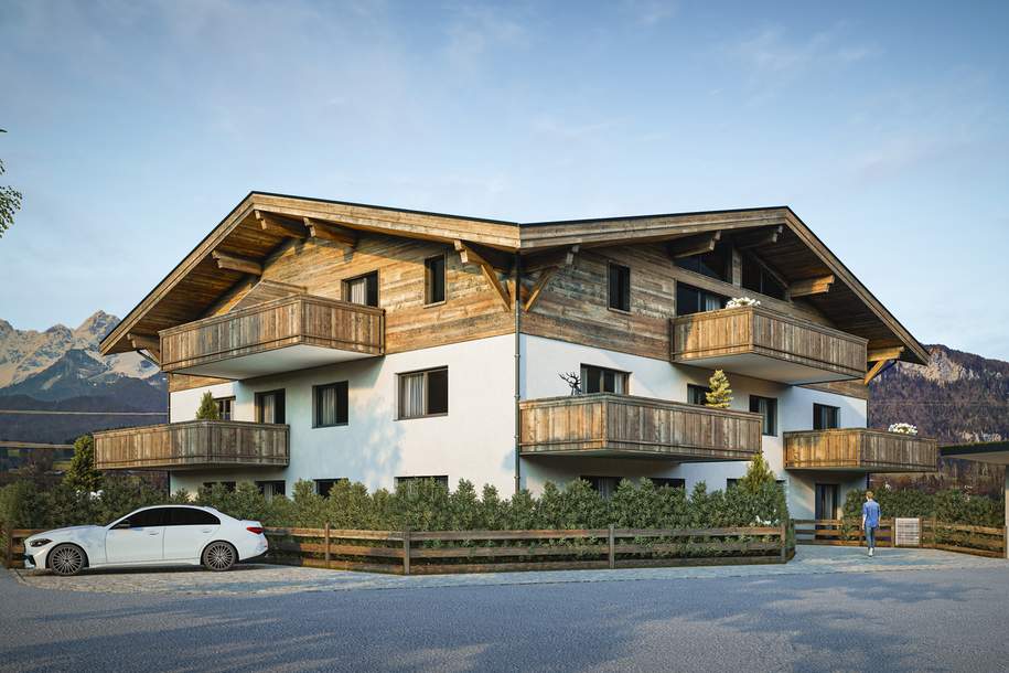 Neubau: 4 Zimmer-Wohnungen in sonniger Lage mit Bergblick, Wohnung-kauf, 967.774,€, 6380 Kitzbühel