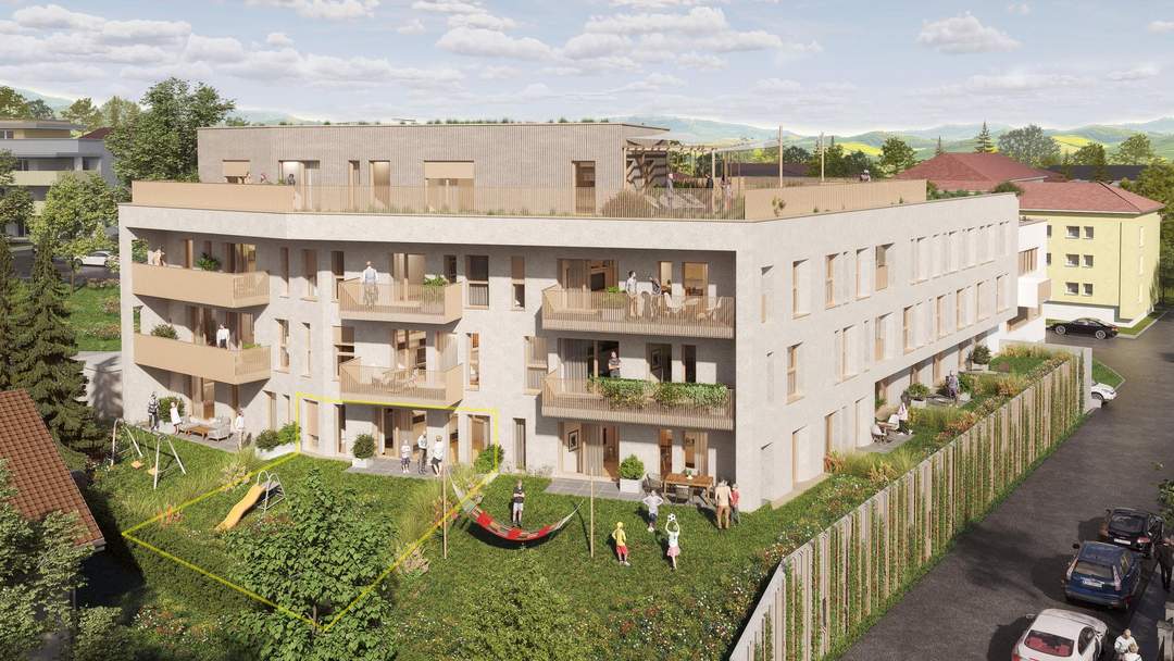 Erdgeschosswohnung mit GARTEN: Wohntraum - Feeling - Wohnkomfort