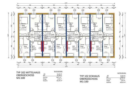 Reihenhausprojekt in Theresienfeld – Miete mit Kaufoption – Hochwertige Neubauten mit Garten in ruhiger Lage, Haus-kauf, 1.351,€, 2604 Wiener Neustadt(Land)