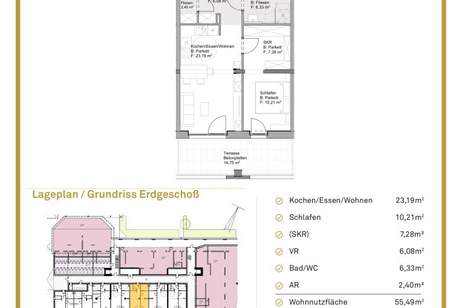 Steueroptimiert investieren mit dem Bauherrenmodell DAS GRAZL, Wohnung-kauf, 231.326,€, 8051 Graz(Stadt)