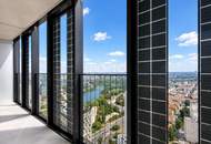Wohnen am Wasser: 47. Etage DC2 Tower inkl. 16qm Loggia ERSTBEZUG