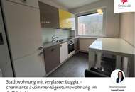 Stadtwohnung mit verglaster Loggia – charmante 3-Zimmer-Eigentumswohnung im 4. OG in Linz