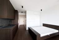DANUBEFLATS: Elegant möbliertes Studio mit Cityblick: Doorman, Gym, Spa, Pool, Lounges - Internet inkl. - Tiefgaragenstellplatz möglich!