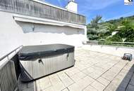 360° TOUR // MÖBLIERTE LUXUS-DACHTERRASSEN-WOHNUNG mit FERNBLICK // FURNISHED LUXURIOUS TERRACE APARTMENT with DISTANT VIEWS