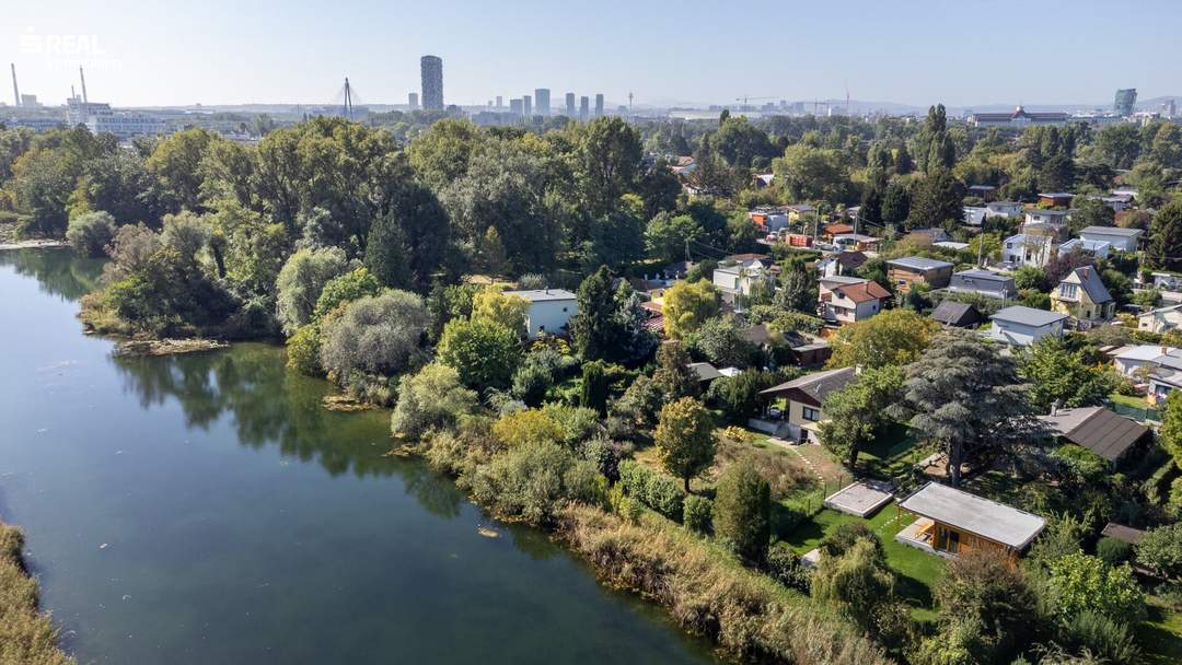 Baugrund direkt am Mühlwasser in 1220 Wien