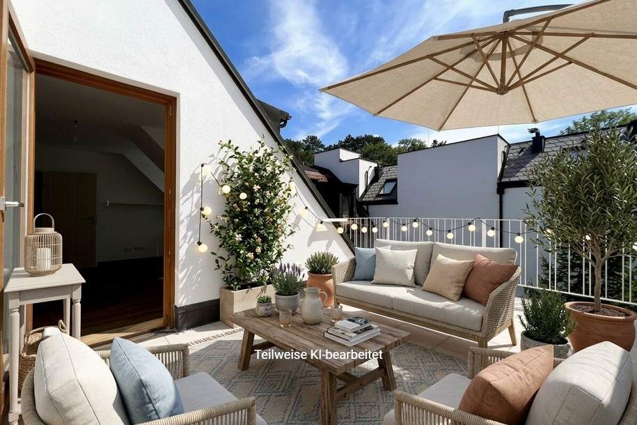 ⭐ Charmante DG-Wohnung mit großer Terrasse & Grünblick, Wohnung-miete, 842,00,€, 1230 Wien 23., Liesing