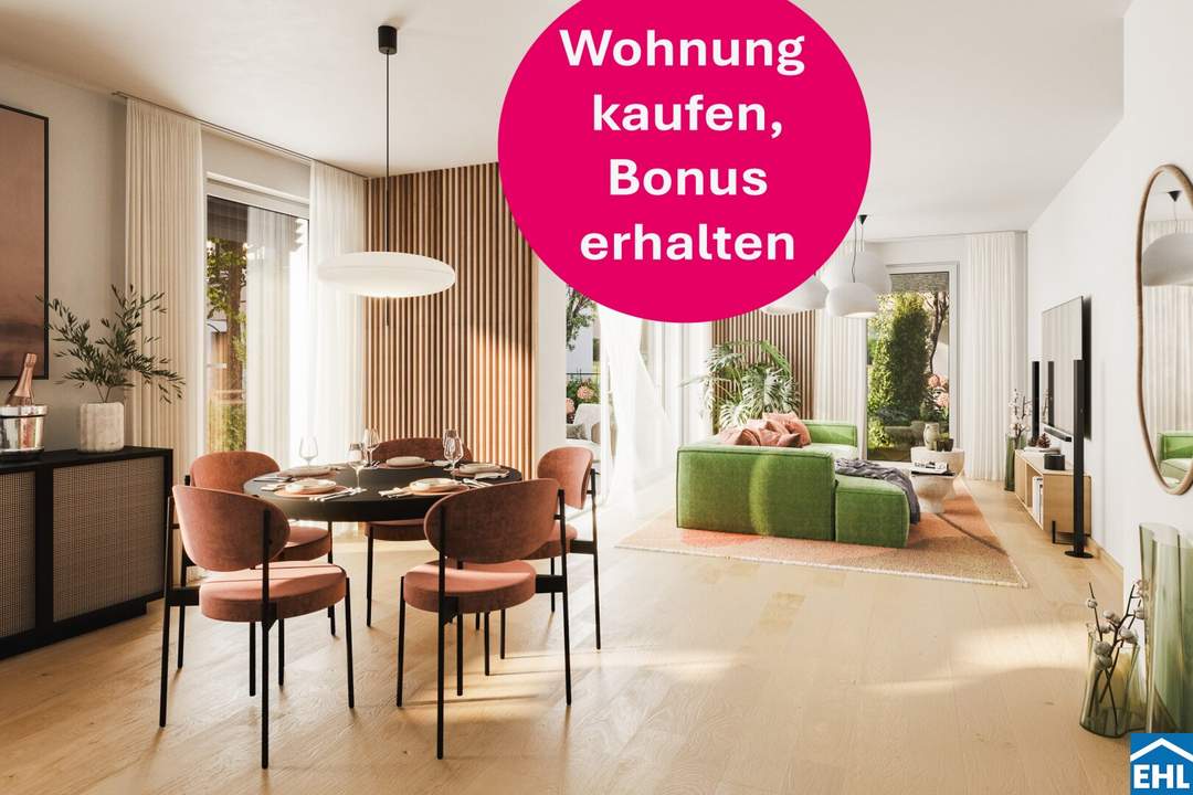 Erwerben Sie den zweiten KFZ-Stellplatz mit einem Preisnachlass von 50 %.