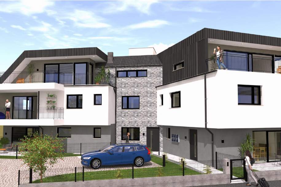 Wohnen am Wasser: Stilvolle 84 m² nahe Kaiserwasser – mit Klimaanlage & Terrasse, Wohnung-kauf, 649.900,€, 1220 Wien 22., Donaustadt