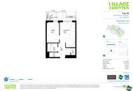 VILLAGE IM DRITTEN | BAUFELD 14A | Moderne 2-Zimmer Wohnung mit Freifläche