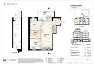 Drei-Zimmer-ERSTBEZUG mit hofseitiger, großer Terrasse! Grünblick in den Innenhof!