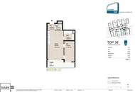 Zweitbezug im 5.OG: helle 2 Zimmer Wohnung m. südseitiger Loggia - ab Juni 2026 verfügbar