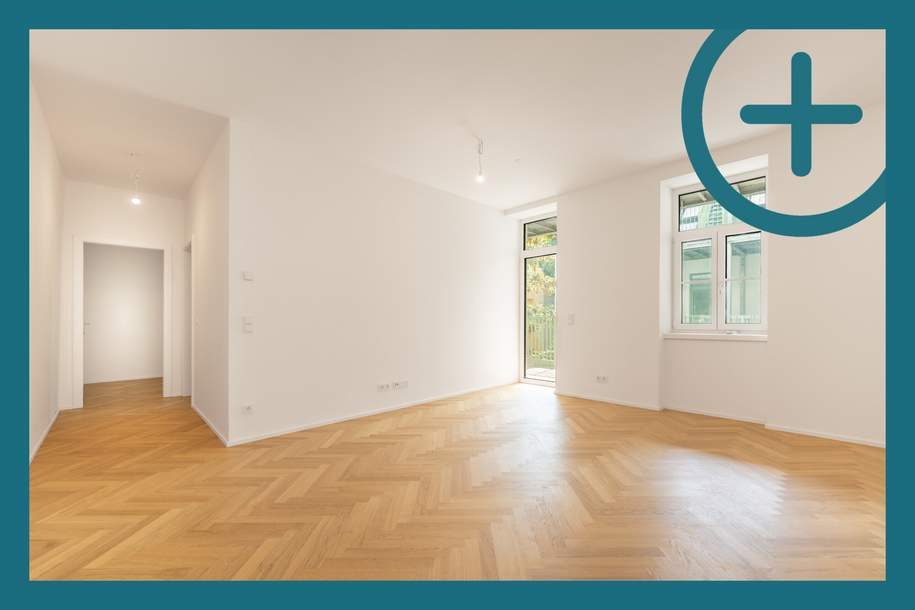 Viel Platz im Freien: Altbauwohnung mit 22 m² Balkon, Wohnung-kauf, 458.000,€, 1140 Wien 14., Penzing