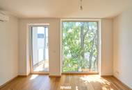 "Dachgeschoss, Balkon & grüner Ausblick"