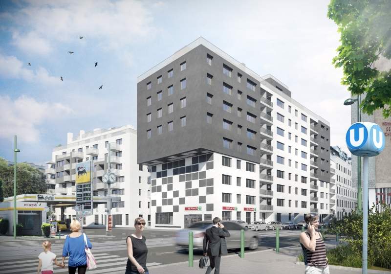 Vermietete 2-Zimmer-Wohnung mit hervorander Verkehrsanbindung