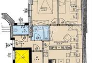 Kompakte 3-Zimmer Wohnung im Zentrum von Wels