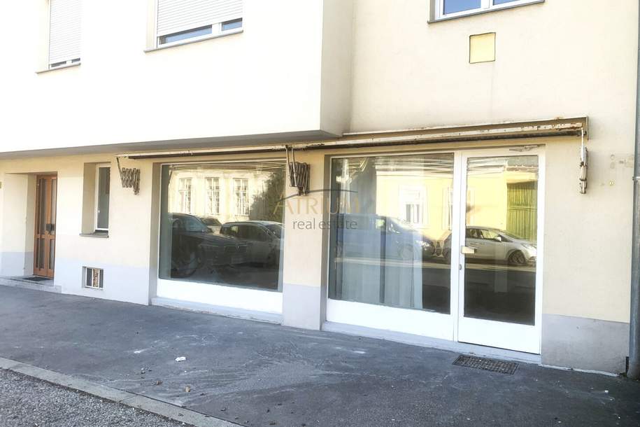 Büro- oder Gassenlokal mit großer Fensterfront – Ideal für Ihre Geschäftsidee, Gewerbeobjekt-kauf, 174.900,€, 1130 Wien 13., Hietzing