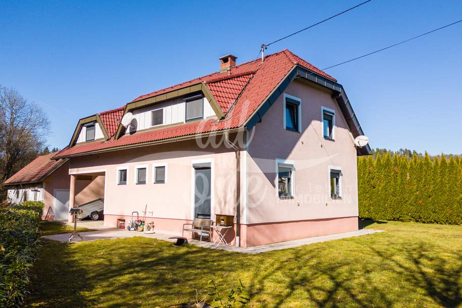 Zwei Wohneinheiten-Gepflegtes Mehrfamilienhaus in Tainach, Haus-kauf, 379.000,€, 9131 Klagenfurt Land