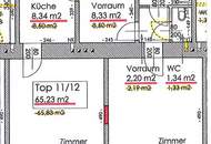 Generalsanierte 2 Zimmerwohnung 400 Meter vom Bahnhof Hernals entfernt (zukünftige U5 Station)