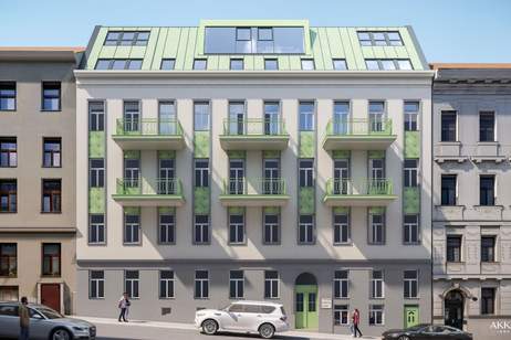 Gründerzeithaus I Balkon I Erstbezug A\\, Wohnung-kauf, 220.000,€, 1140 Wien 14., Penzing