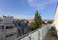 Wunderschöne möblierte 2-Zimmer Dachgeschosswohnung mit großzügiger Terasse und Kahlenbergblick!