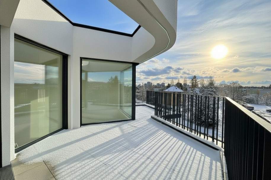 JANUARY SALE | Preisreduktion &amp; Tiefgaragen-Stellplatz geschenkt! LOFT-FEELING | zwei Terrassen | ERSTBEZUG, Wohnung-kauf, 805.500,€, 1210 Wien 21., Floridsdorf