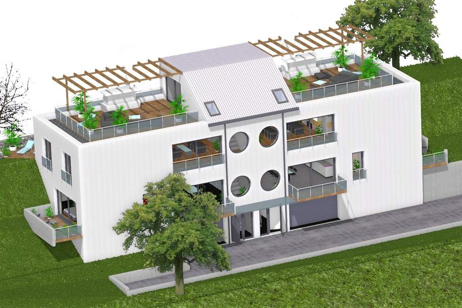 Doppelhaus in Kritzendorf Haus 6 mit Garten und Wald - nähe Silbersee &amp; Donau, Haus-kauf, 1.620.000,€, 3400 Tulln