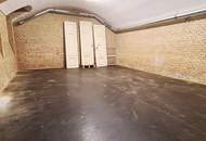 ESSLINGGASSE, BÖRSE-NÄHE, 85 m2 Lagerraum, Stromanschluss, Belüftung, Kellergeschoß ohne Aufzug