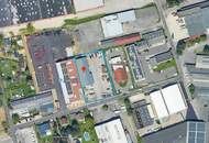 Gewerbeobjekt mit ca. 600 m² Halle und 100 m² Büro - mit 1,5-t-Krananlage /Waschplatz und Ölabscheider