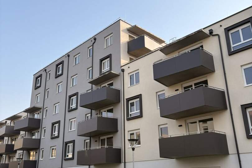 ERSTBEZUG „ein viertel grün“ in Wiener Neustadt - Pärchentraum inkl. Balkon, Wohnung-miete, 732,75,€, 2700 Wiener Neustadt(Stadt)
