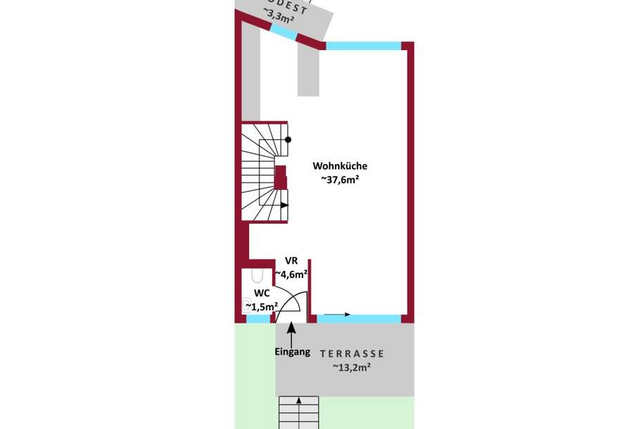 Moderne Provisionsfreie Häuser und Wohnungen mit großzügigen Terrassen, hochwertiger Ausstattung und Stellplätzen, Haus-kauf, 1.100.000,€, 1140 Wien 14., Penzing