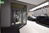 Fenster und Eingang bei der Donaufelder Straße! Vielseitig nutzbare Praxis/Ordination/Gastronomie/Einzelhandel in Toplage nahe Kagraner Platz
