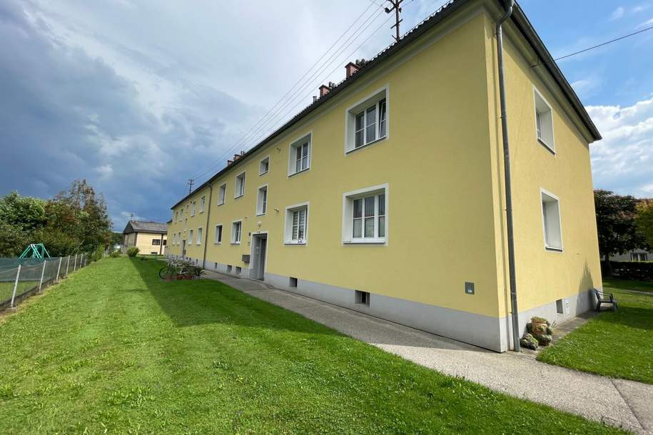 Praktisch geschnittene 2-Raum-Wohnung in zentraler Lage von Grieskirchen - HIGHLIGHT: separate Küche mit Fenster., Wohnung-miete, 614,54,€, 4710 Grieskirchen